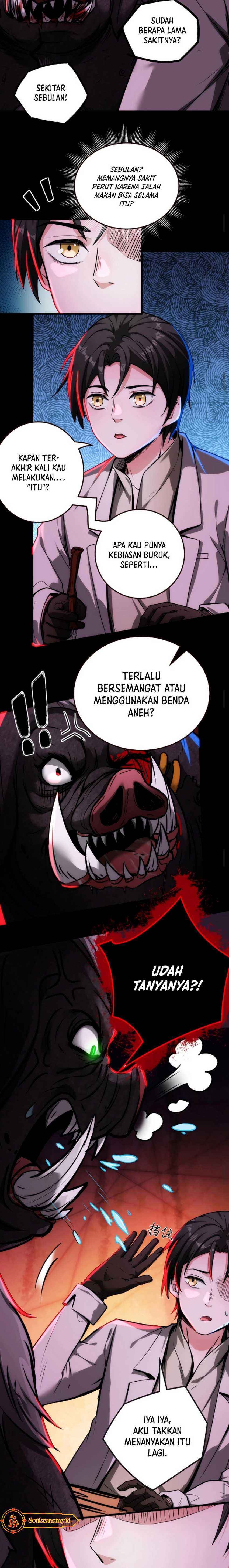 Creepy Pharmacist: All My Patients Are Horrific Chapter 11 Bahasa Indonesia