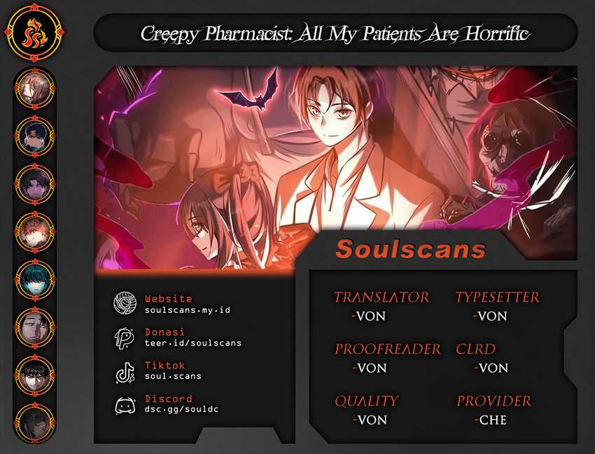 Creepy Pharmacist: All My Patients Are Horrific chapter 25