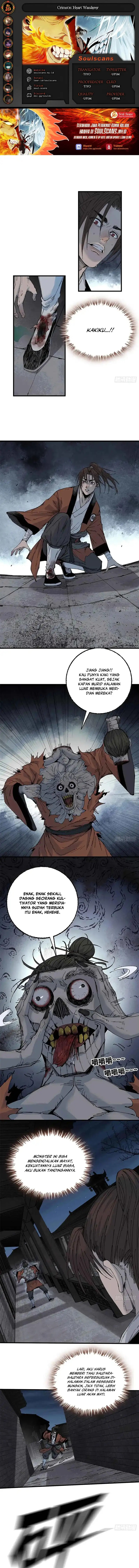 Crimson Heart Wanderer Chapter 12 Bahasa Indonesia