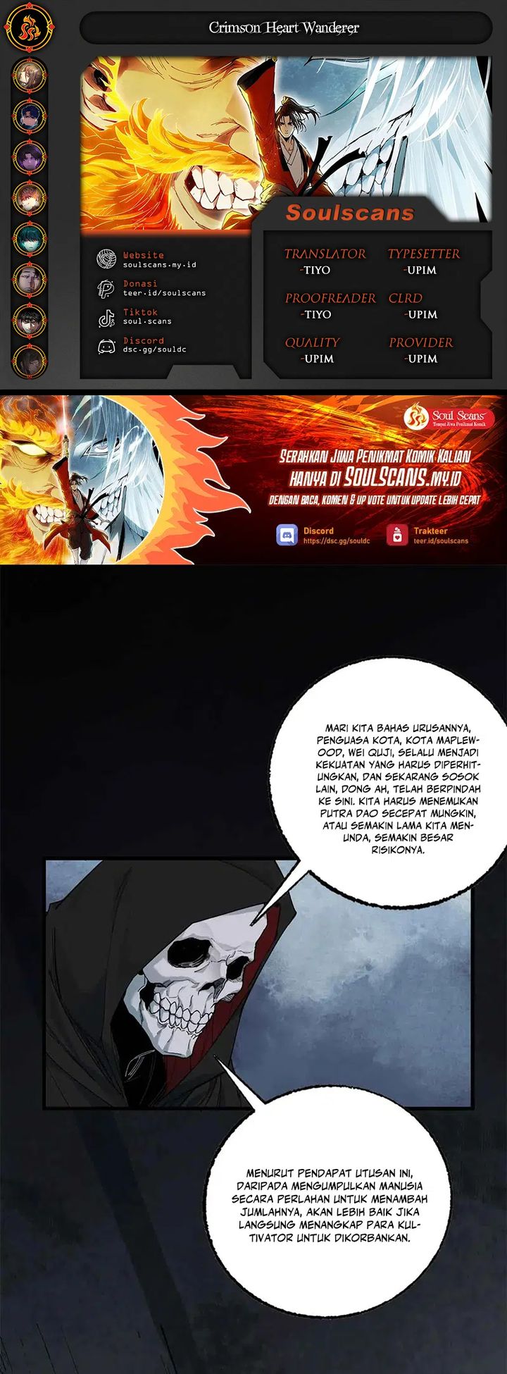 Crimson Heart Wanderer Chapter 14 Bahasa Indonesia