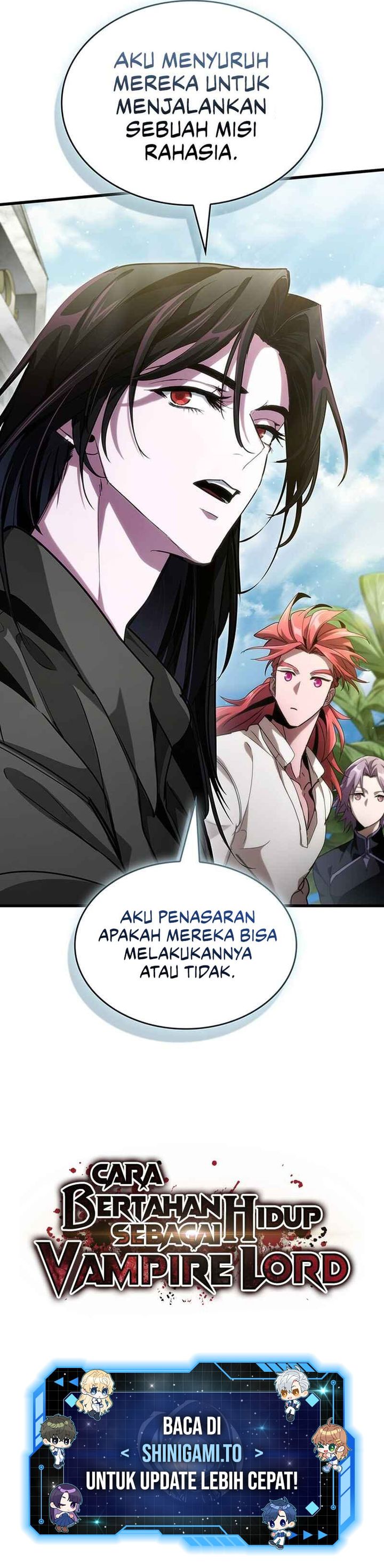 How to Live as the Vampire Lord (Crimson Reset) Chapter 23 Bahasa Indonesia