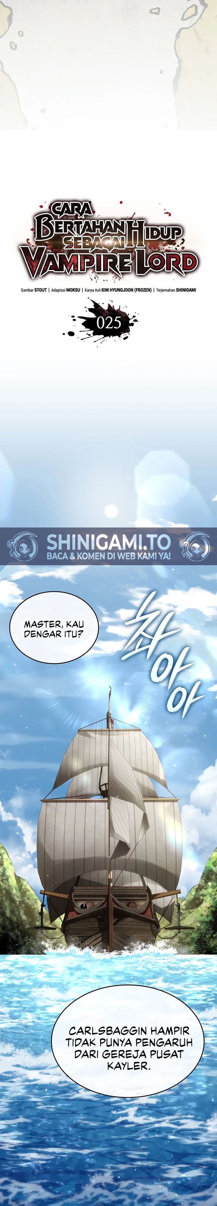 How to Live as the Vampire Lord (Crimson Reset) chapter 25