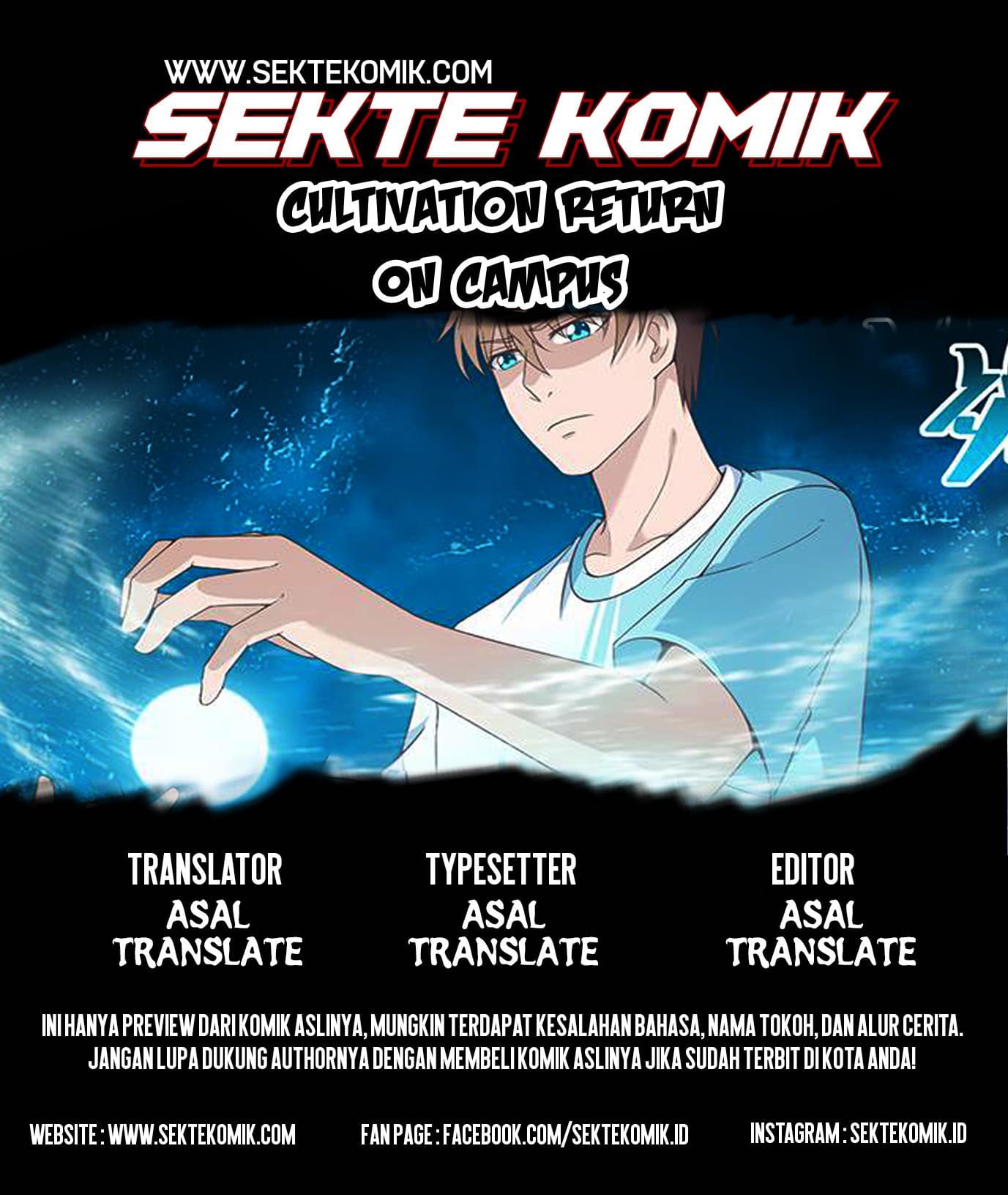 Cultivation Return on Campus Chapter 70 Bahasa Indonesia