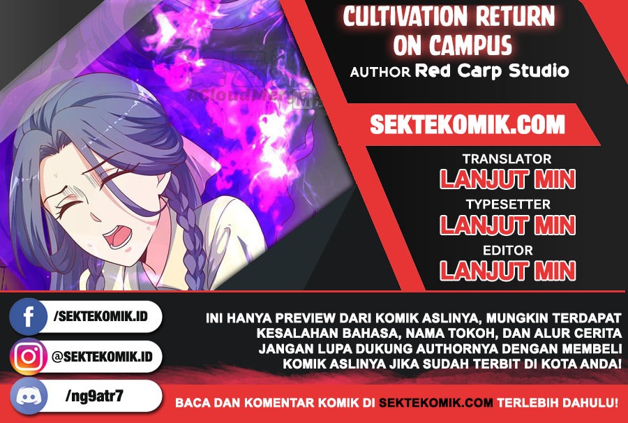 Cultivation Return on Campus Chapter 186 Bahasa Indonesia