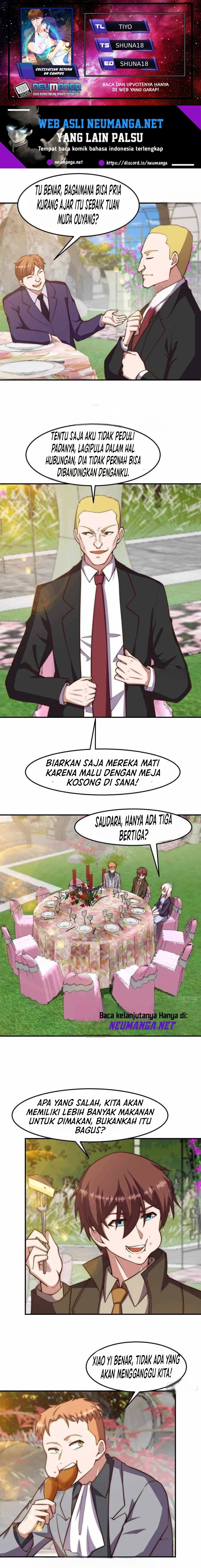 Cultivation Return on Campus chapter 367