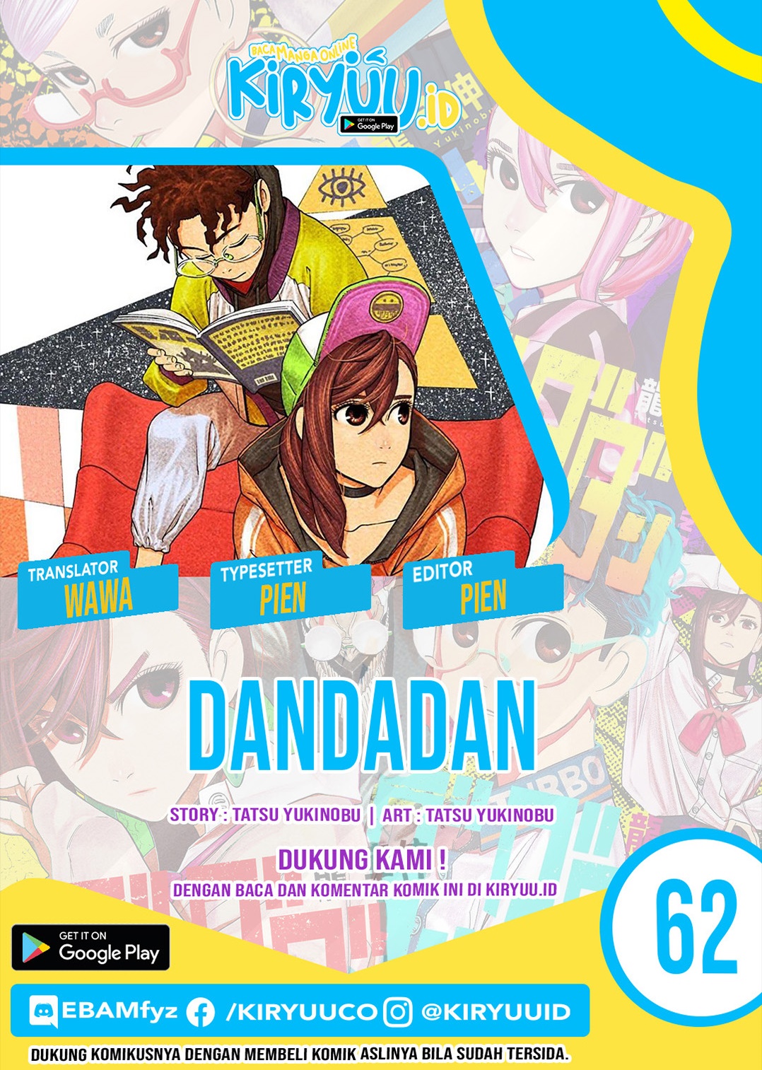 DANDADAN Chapter 62 Bahasa Indonesia