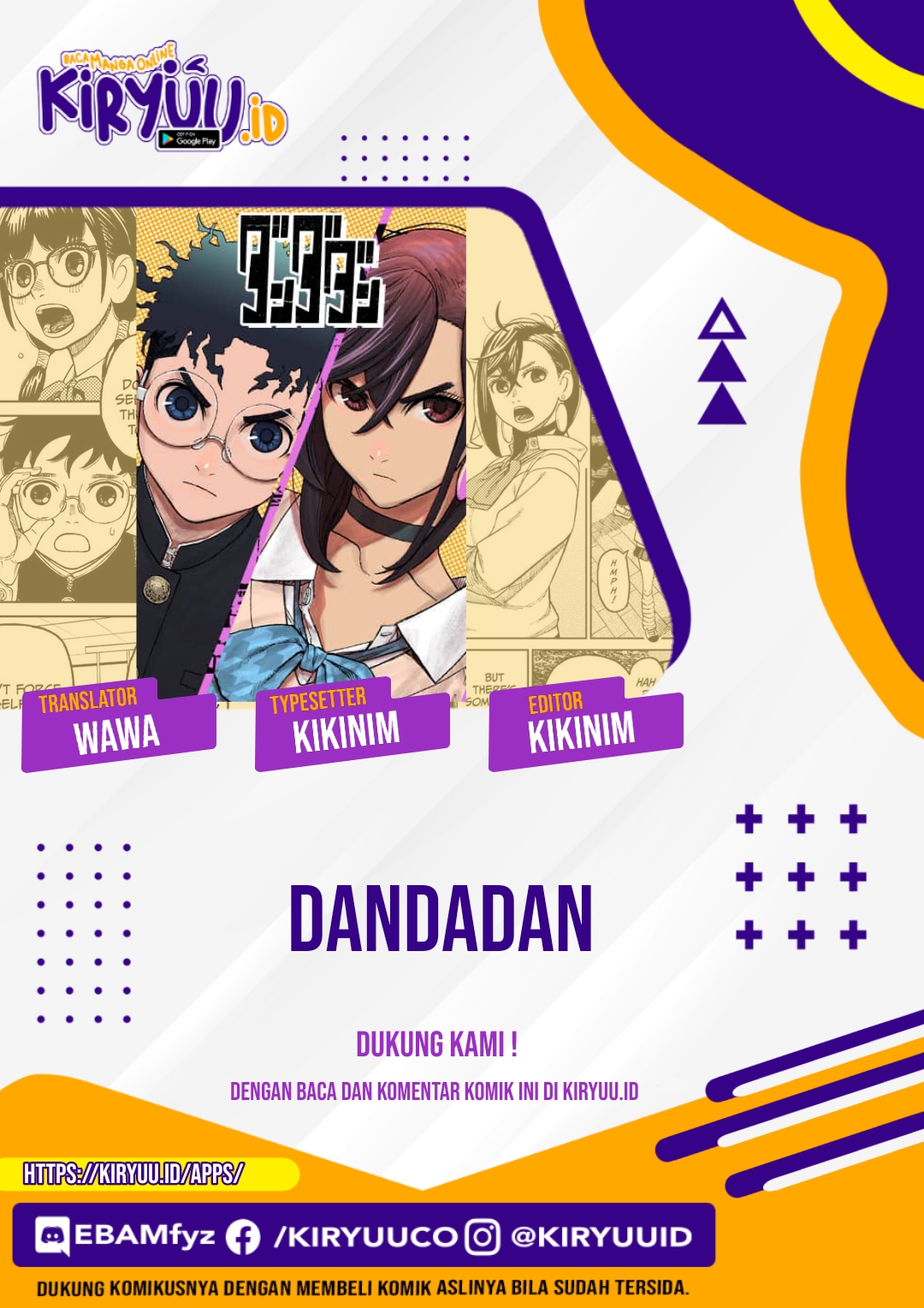 DANDADAN Chapter 77 Bahasa Indonesia