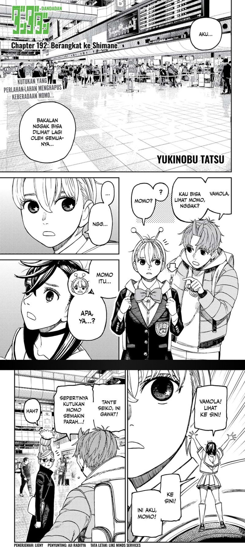 DANDADAN chapter 192