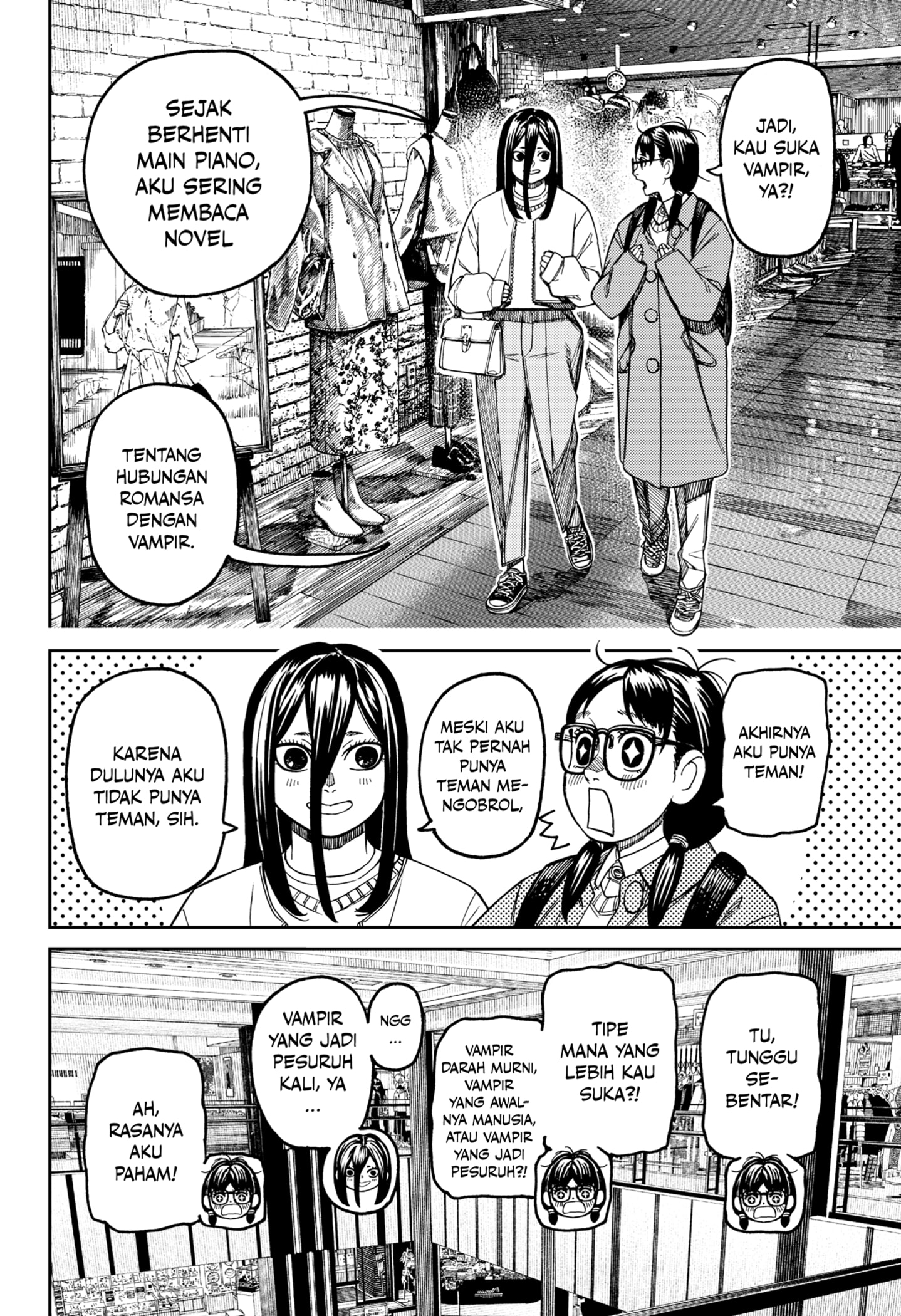 DANDADAN Chapter 221 Bahasa Indonesia