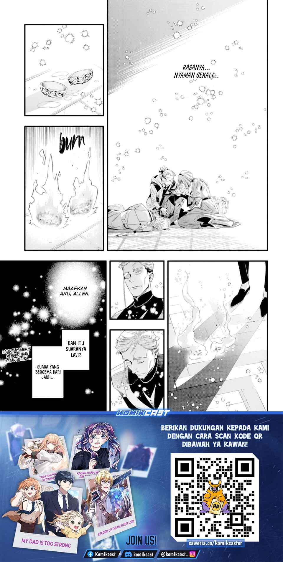 D Gray Man Chapter 255 Bahasa Indonesia