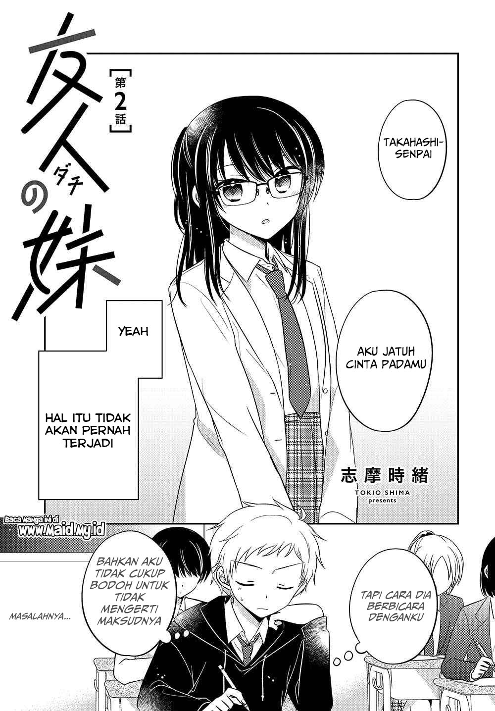 Dachi no Imouto Chapter 02 Bahasa Indonesia