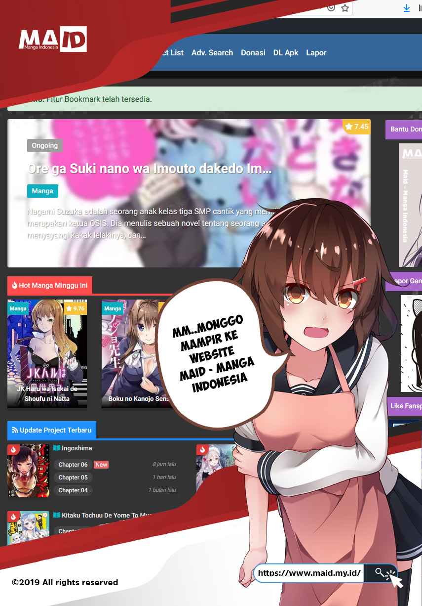 Dachi no Imouto Chapter 02 Bahasa Indonesia