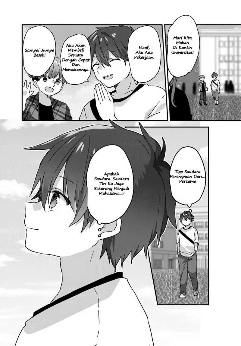 Daigaku Nyuugakuji Kara Uwasa Sareteita Bishoujo San Shimai, Ikiwakareteita Gimai Datta. chapter 1