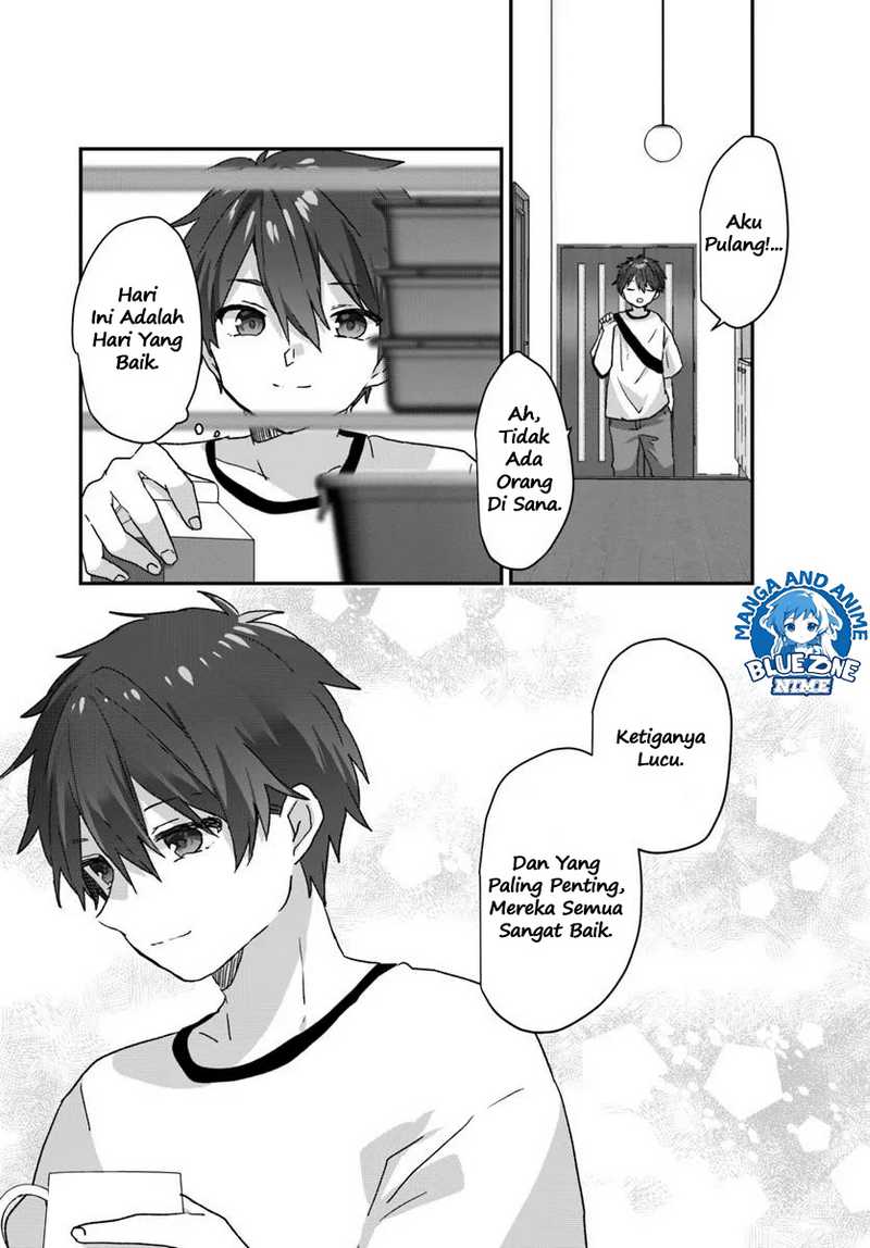 Daigaku Nyuugakuji Kara Uwasa Sareteita Bishoujo San Shimai, Ikiwakareteita Gimai Datta. chapter 1