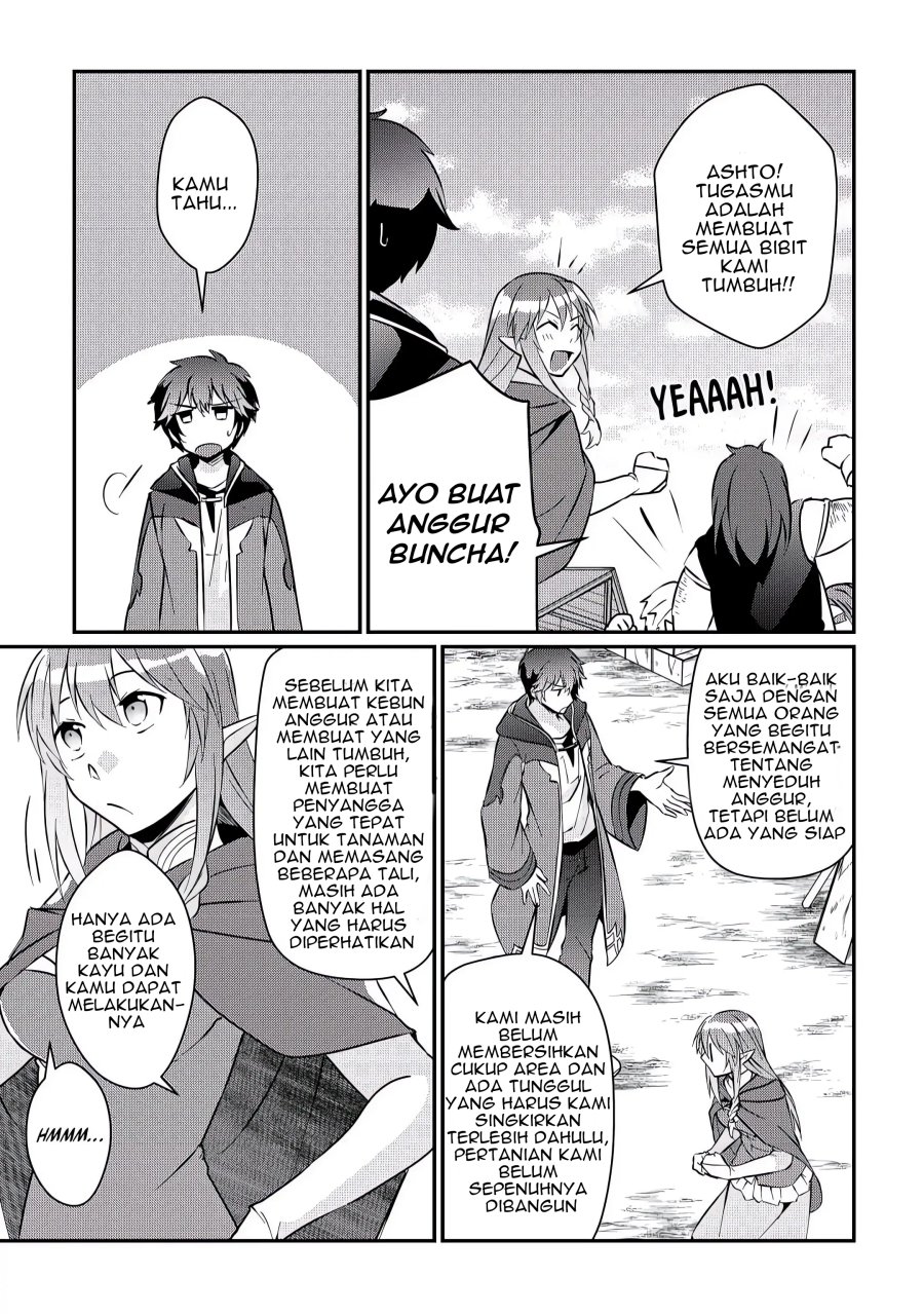 Daijizen no Mahoutsukai Ashuto, Sutareta Ryouchi de Slow Life chapter 5
