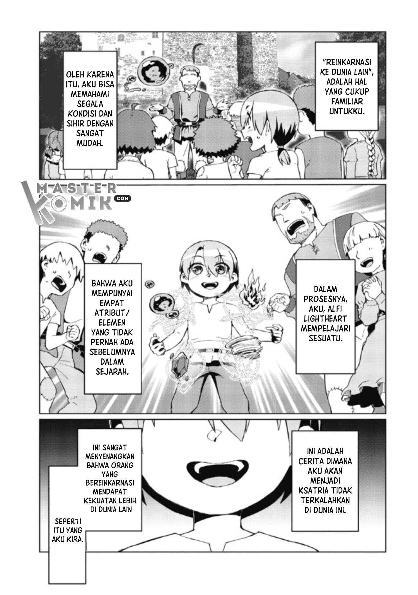 Daikenja no Manadeshi: Bougyo Mahou no Susume (Great Wise Man’s Beloved Pupil) chapter 2