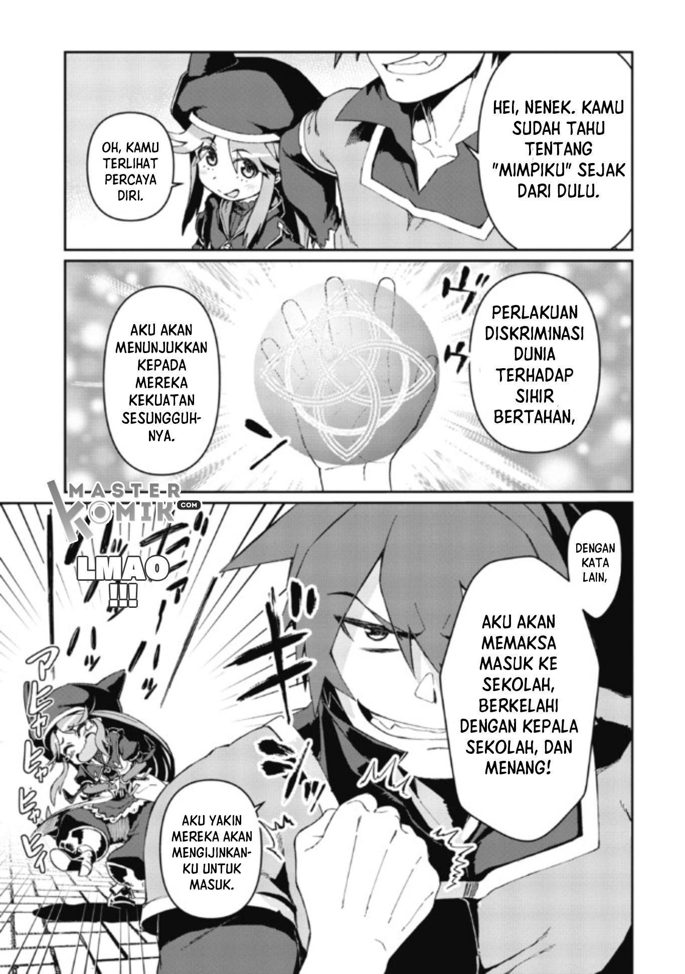 Daikenja no Manadeshi: Bougyo Mahou no Susume (Great Wise Man’s Beloved Pupil) chapter 2