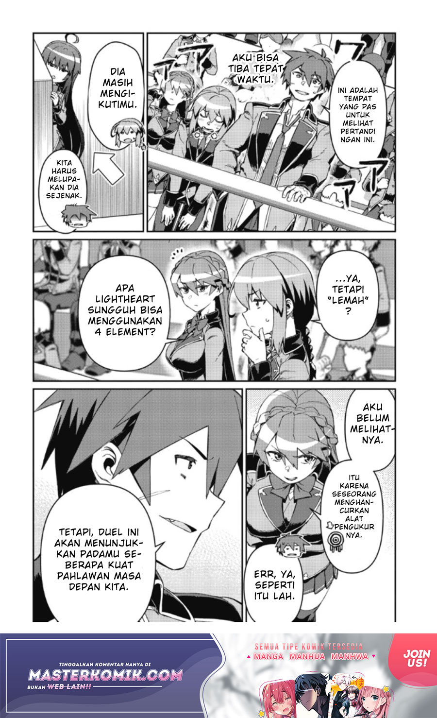 Daikenja no Manadeshi Chapter 07.1 Bahasa Indonesia
