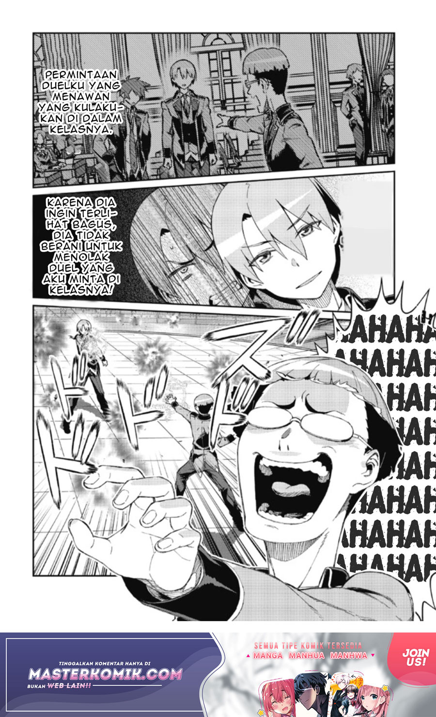 Daikenja no Manadeshi Chapter 07.1 Bahasa Indonesia