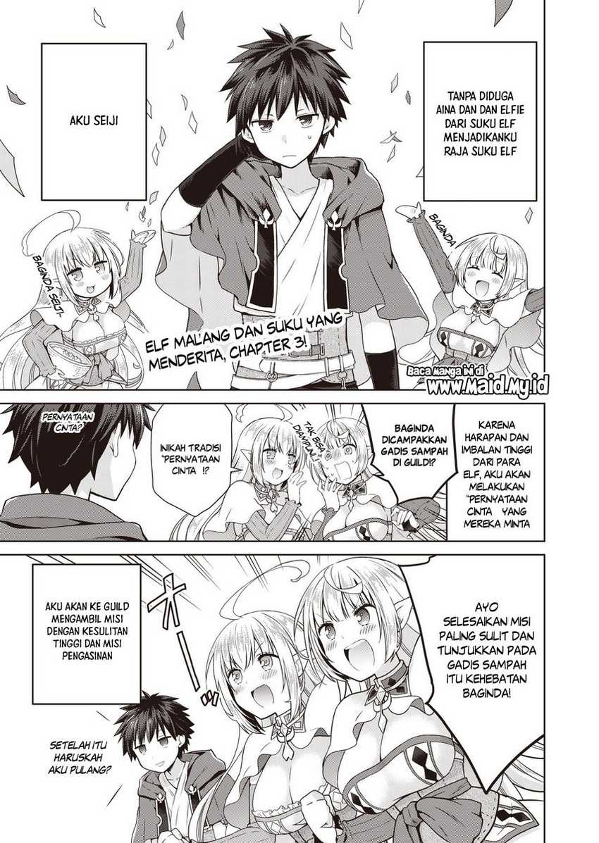 Dakara Katte Ni Yusha Toka Hao Ni Nintei Sun No Yamero Yo! Elf Zoku Mo Kokuo Sama Mo Hirefusu Hodo Ore Ha Idaina Yakuwarirashi chapter 3