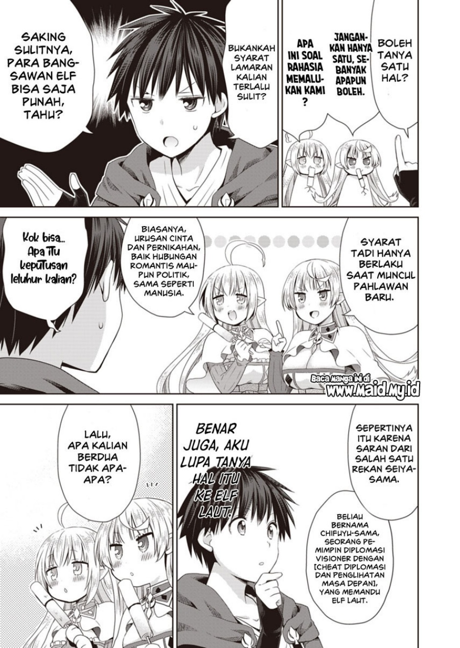 Dakara Katte Ni Yusha Toka Hao Ni Nintei Sun No Yamero Yo! Elf Zoku Mo Kokuo Sama Mo Hirefusu Hodo Ore Ha Idaina Yakuwarirashi chapter 9