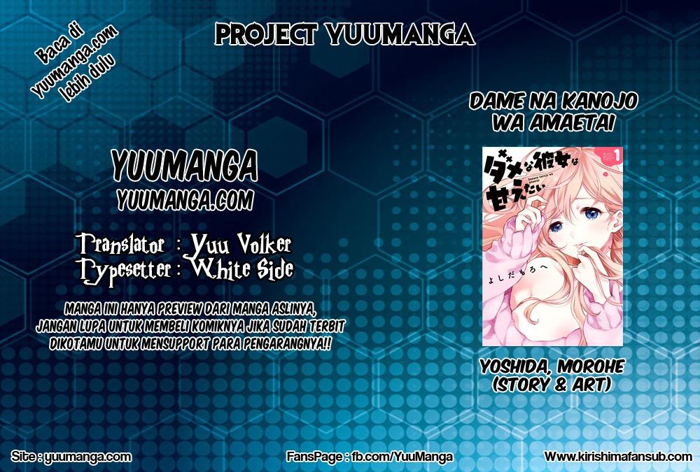 Dame na Kanojo wa Amaetai Chapter 04 Bahasa Indonesia