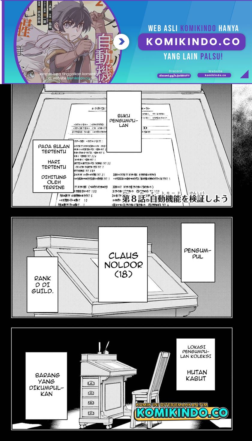 Dame Skill [Auto Mode] ga Kakuseishimashita ~Are, Guild no Scout-san, Ore wo “Iranai”-tte Itte Masendeshita?~ chapter 8