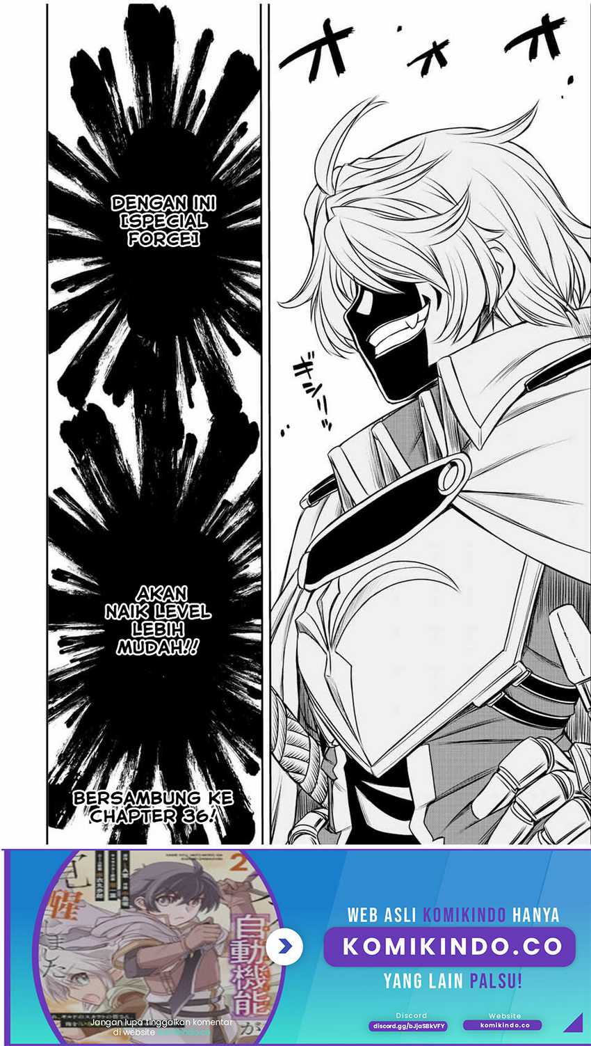 Dame Skill [Auto Mode] ga Kakuseishimashita Chapter 35 Bahasa Indonesia