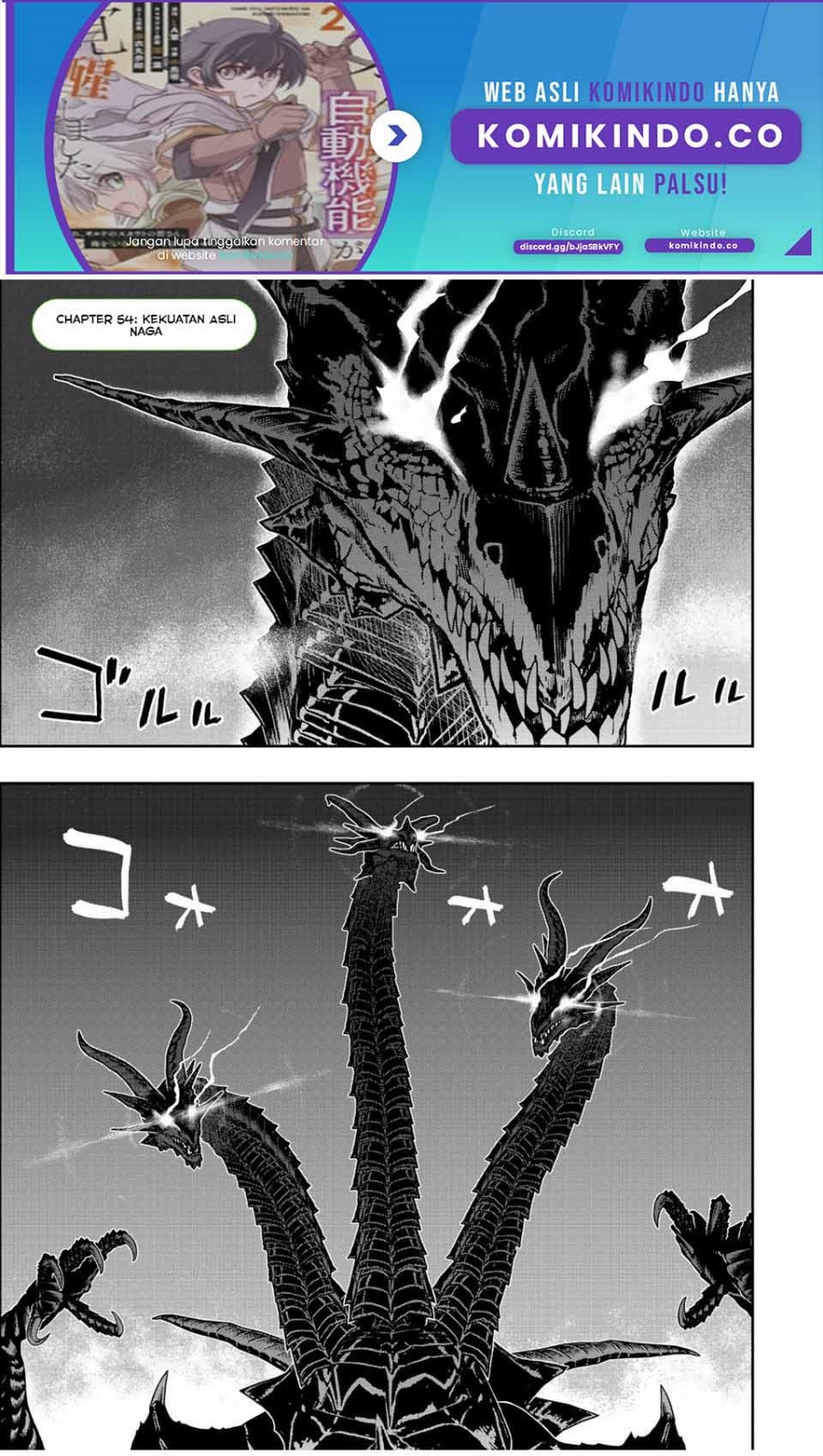 Dame Skill [Auto Mode] ga Kakuseishimashita Chapter 53 Bahasa Indonesia