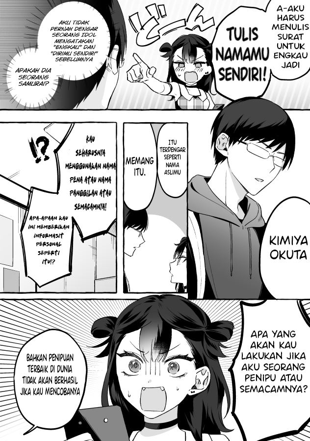 Damedol to Sekai ni Hitori Dake no Fan chapter 3