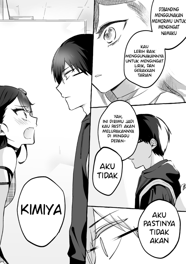 Damedol to Sekai ni Hitori Dake no Fan chapter 3