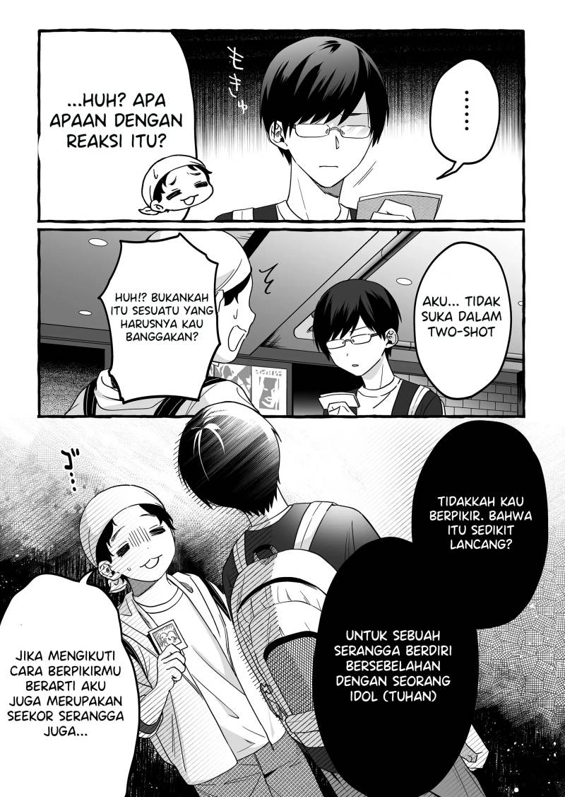 Damedol to Sekai ni Hitori Dake no Fan (Serialization) chapter 4