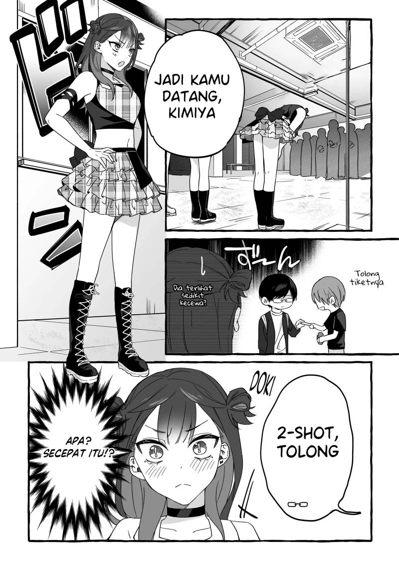 Damedol to Sekai ni Hitori Dake no Fan (Serialization) chapter 4