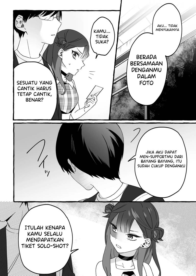 Damedol to Sekai ni Hitori Dake no Fan (Serialization) chapter 4