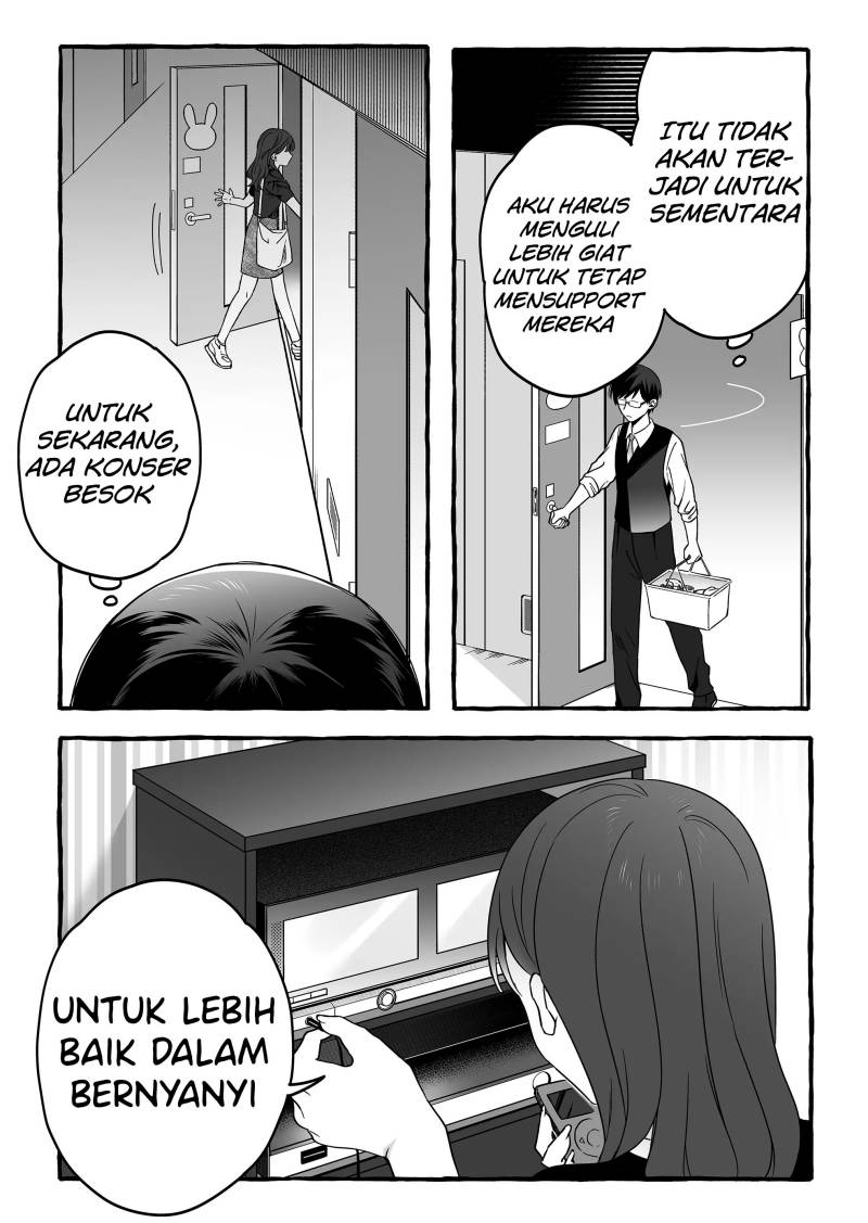 Damedol to Sekai ni Hitori Dake no Fan (Serialization) chapter 7