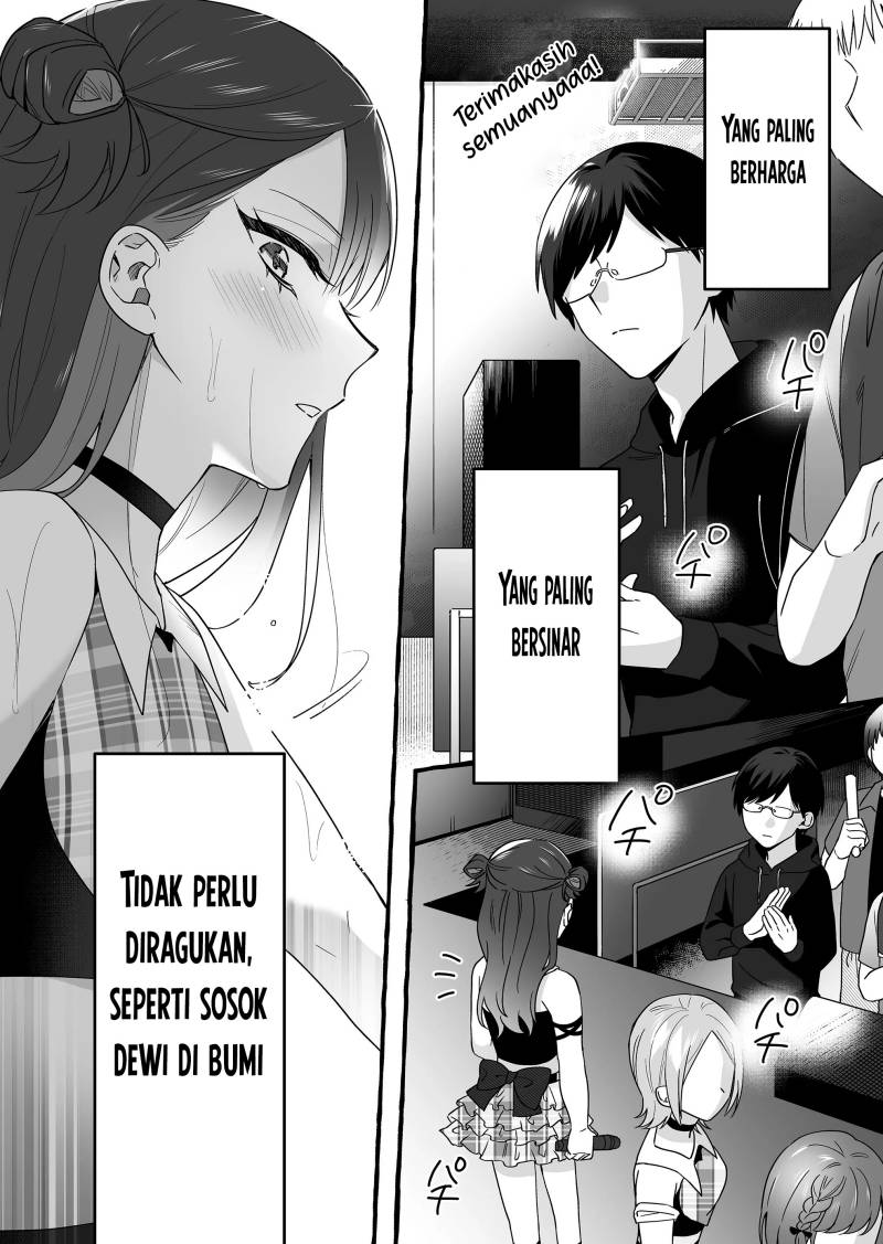 Damedol to Sekai ni Hitori Dake no Fan (Serialization) Chapter 03 bahasa Indonesia