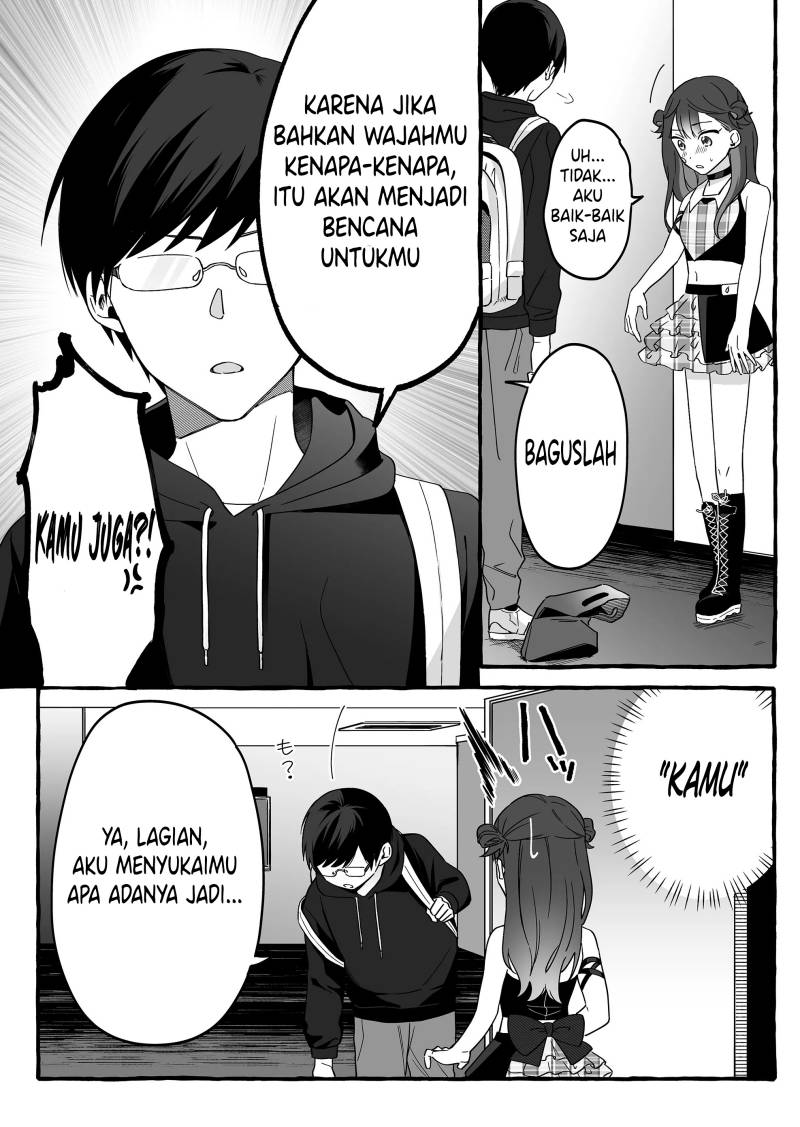 Damedol to Sekai ni Hitori Dake no Fan (Serialization) Chapter 03 bahasa Indonesia