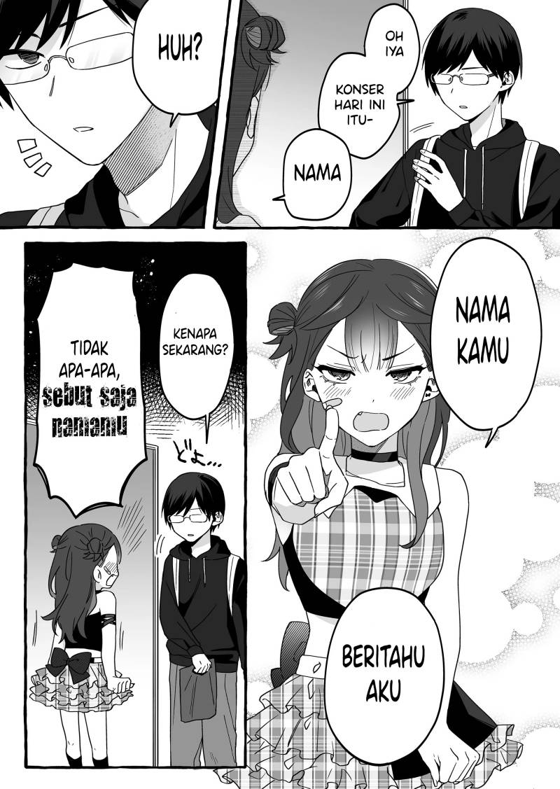 Damedol to Sekai ni Hitori Dake no Fan (Serialization) Chapter 03 bahasa Indonesia