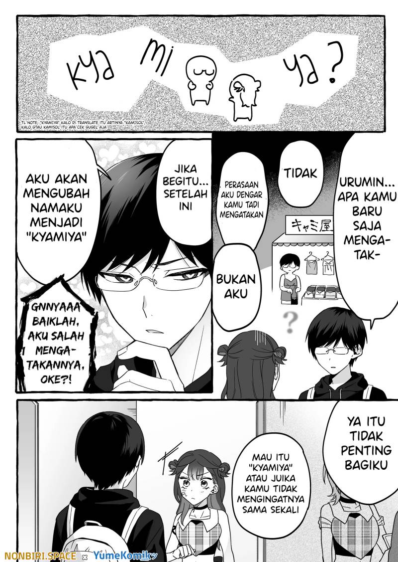 Damedol to Sekai ni Hitori Dake no Fan (Serialization) Chapter 03 bahasa Indonesia