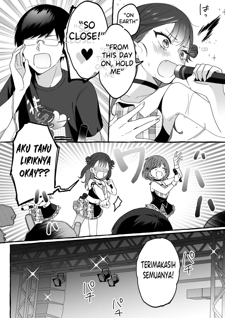 Damedol to Sekai ni Hitori Dake no Fan (Serialization) Chapter 05 bahasa Indonesia