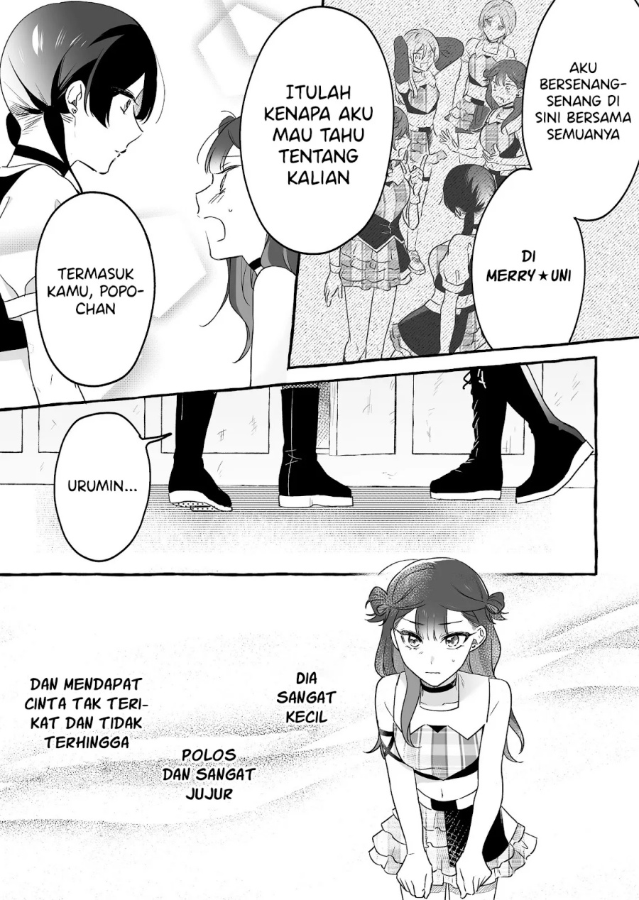 Damedol to Sekai ni Hitori Dake no Fan (Serialization) Chapter 20 Bahasa Indonesia