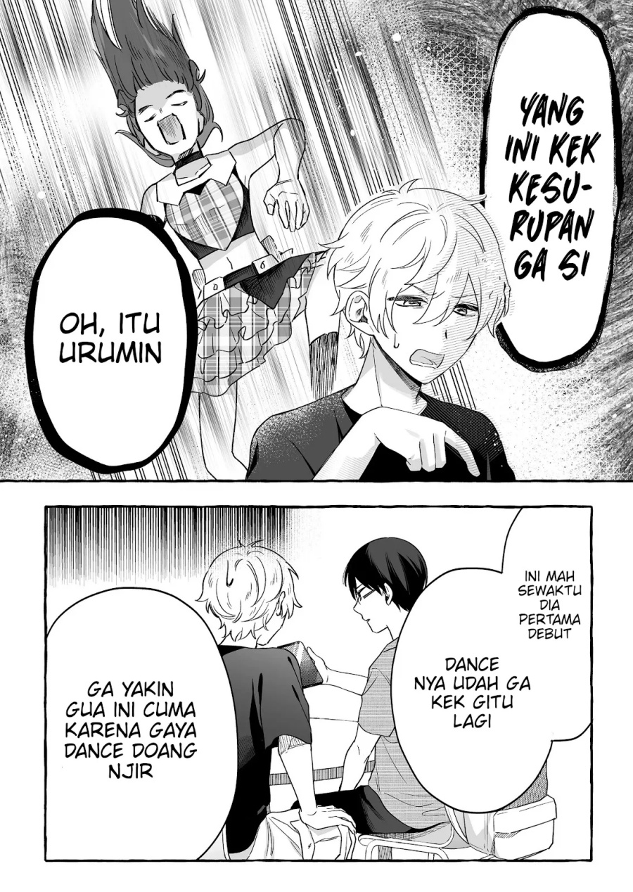 Damedol to Sekai ni Hitori Dake no Fan (Serialization) Chapter 22 Bahasa Indonesia