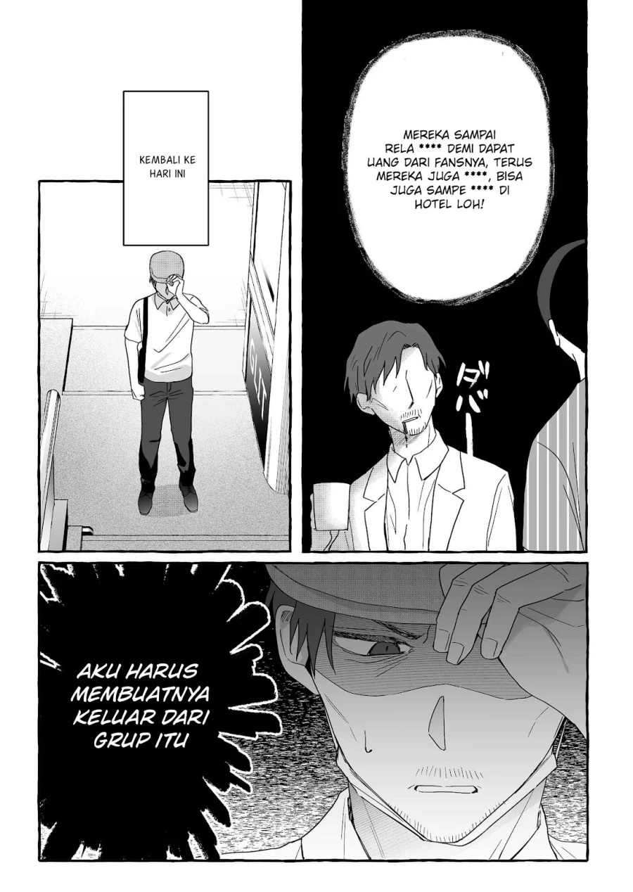 Damedol to Sekai ni Hitori Dake no Fan (Serialization) Chapter 37 Bahasa Indonesia