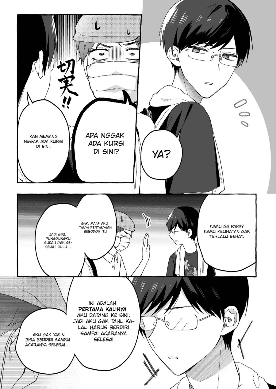 Damedol to Sekai ni Hitori Dake no Fan (Serialization) Chapter 37 Bahasa Indonesia