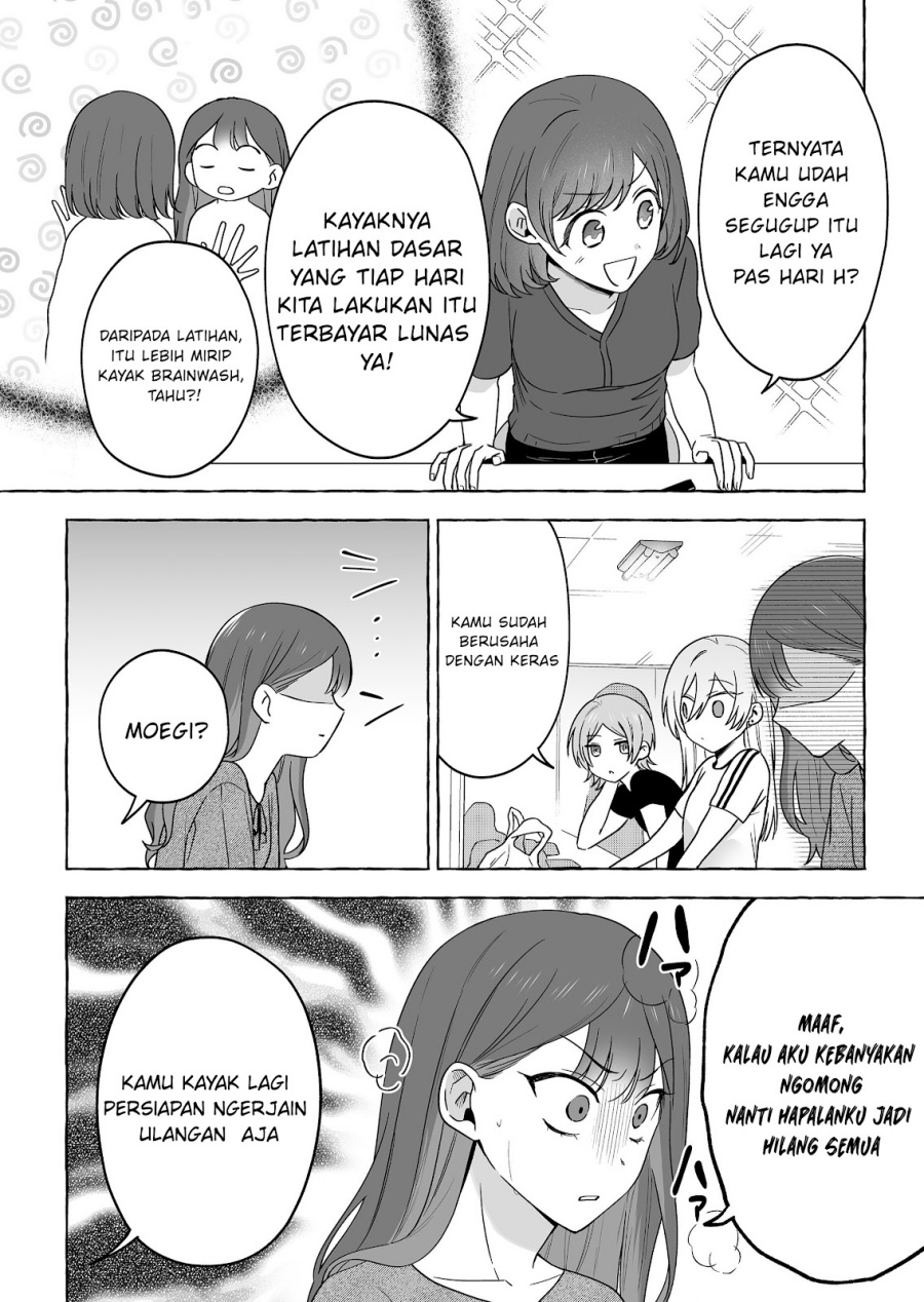 Damedol to Sekai ni Hitori Dake no Fan (Serialization) Chapter 50 Bahasa Indonesia