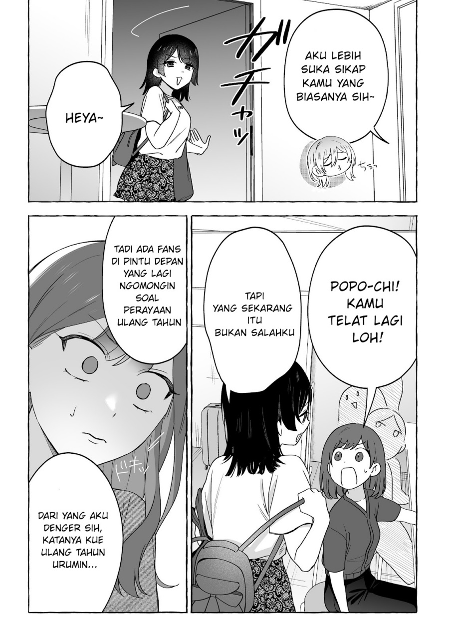 Damedol to Sekai ni Hitori Dake no Fan (Serialization) Chapter 50 Bahasa Indonesia