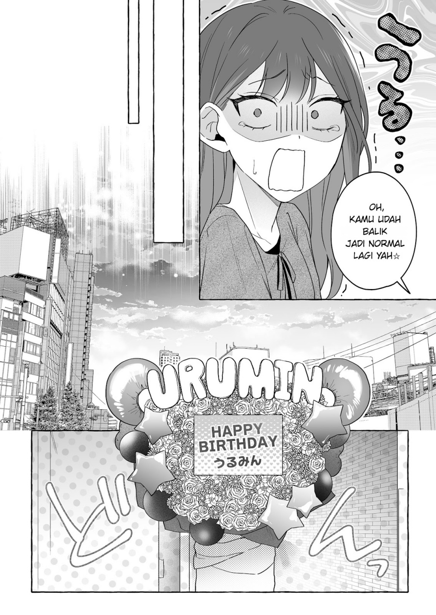 Damedol to Sekai ni Hitori Dake no Fan (Serialization) Chapter 50 Bahasa Indonesia