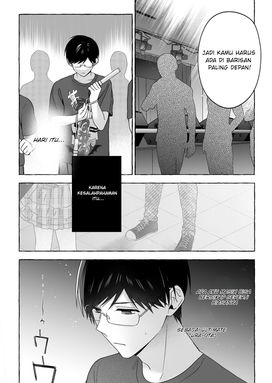 Damedol to Sekai ni Hitori Dake no Fan (Serialization) Chapter 50 Bahasa Indonesia