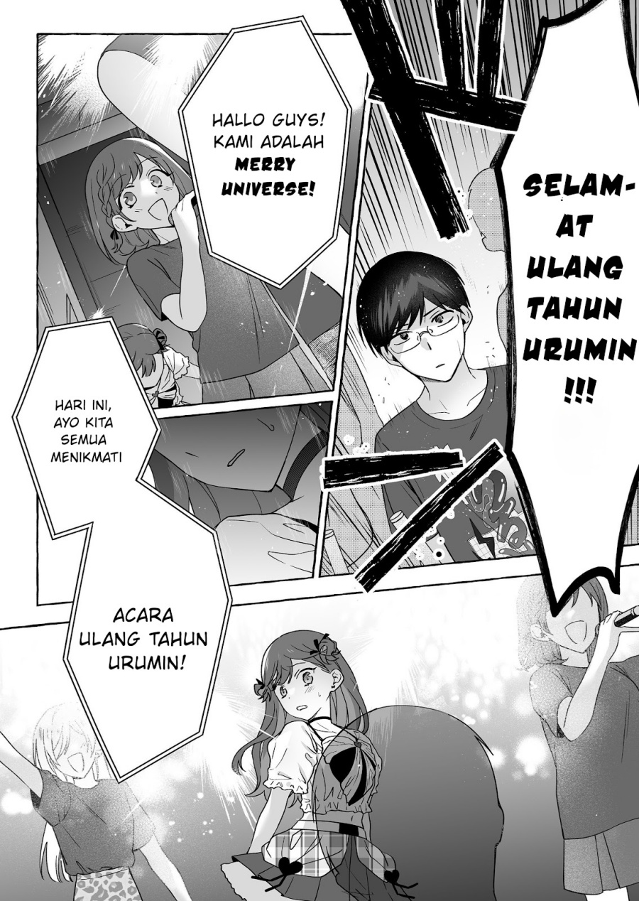 Damedol to Sekai ni Hitori Dake no Fan (Serialization) Chapter 50 Bahasa Indonesia
