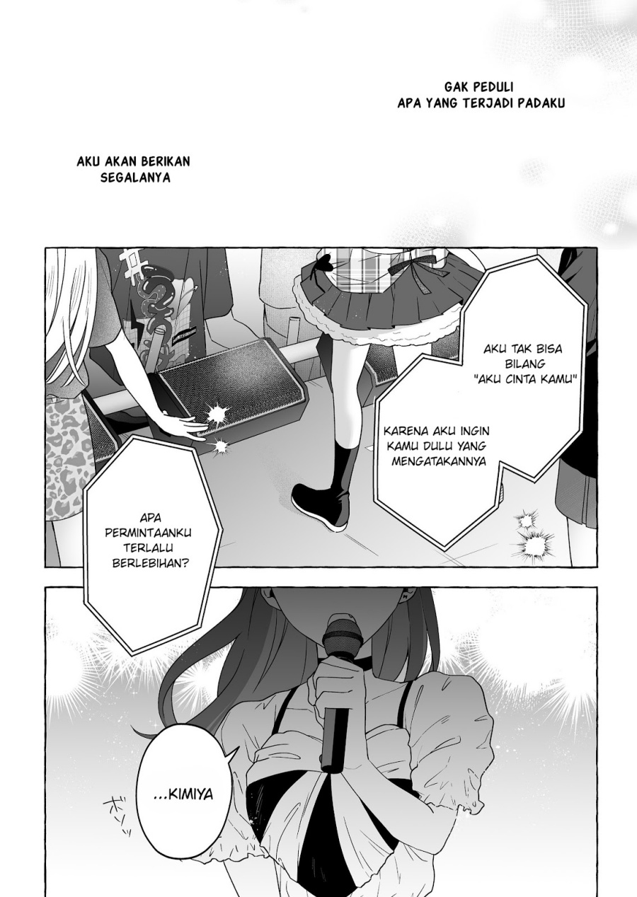 Damedol to Sekai ni Hitori Dake no Fan (Serialization) Chapter 50 Bahasa Indonesia